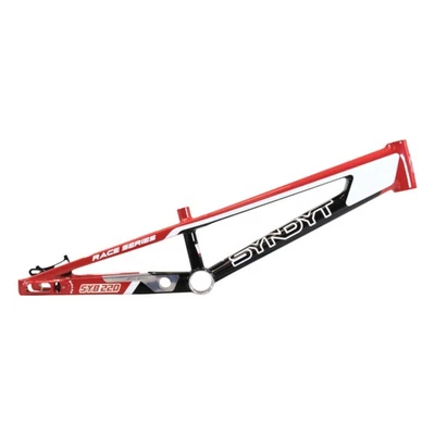 Cuadro de bicicleta de carreras BMX Syndyt 22” TT Pro 3XL 4 libras cuadro de bicicleta rojo Foto 1 de 4