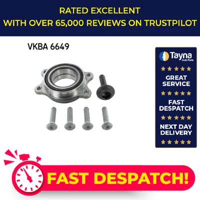 Kit de cojinete de rueda para AUDI A5 07 a 17 SKF 4H0498625 L8KD407625 4H0498625A Nuevo Foto 1 de 4