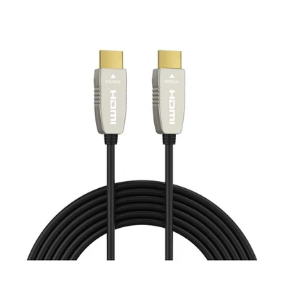 4K HDMI Fiber Optic Cable 165 Feet 18Gbps 4K@60Hz ARC HDR10 Ultra Slim Flexib... - Image 1 of 4