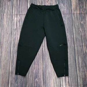 Nike Prima Dri-FIT Tobillo Cremallera Cónica Joggers Entrenamiento Unisex Mediano 30x27 Negro - Imagen 1 de 12