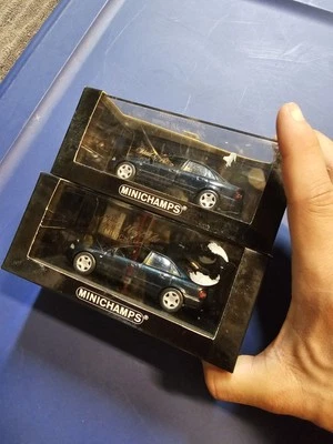 Minichamps 1:43 Audi A4 B5 Sedan green metallic  - Image 1 of 2