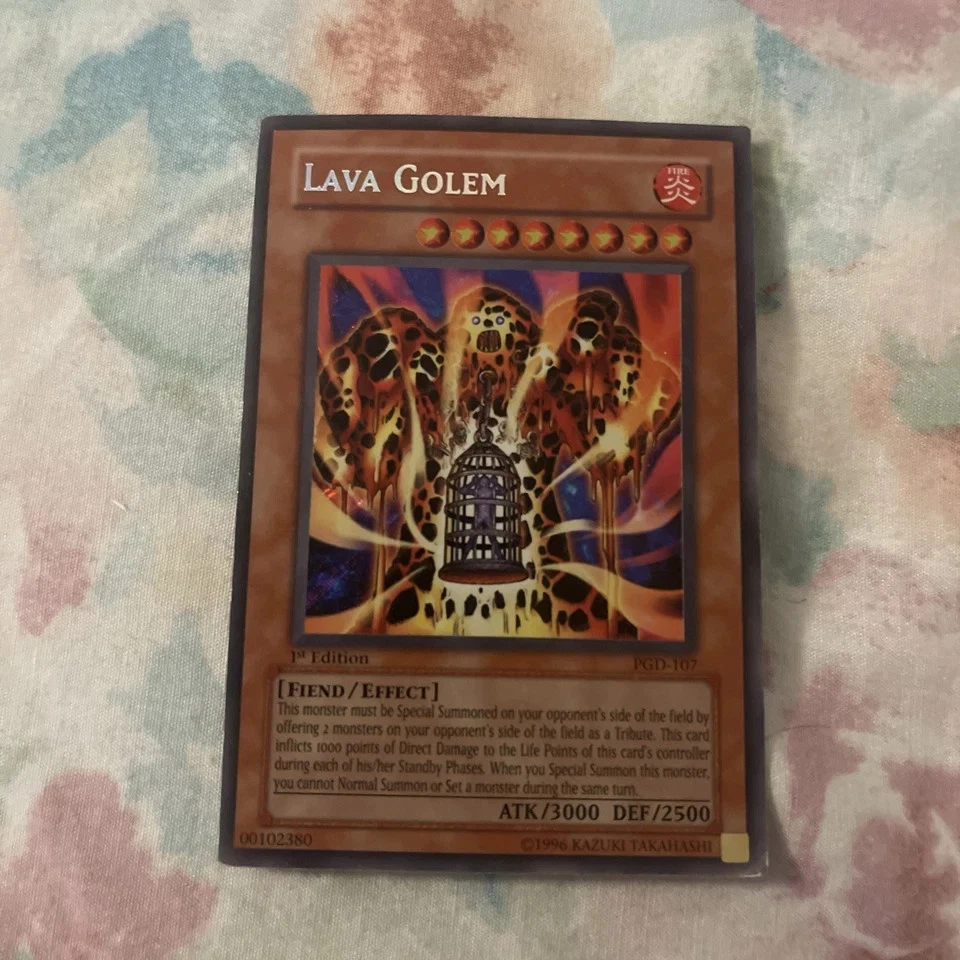 Lava Golem PGD-107 Pharaonic Guardian 1st Edition LP - Image 1 of 1