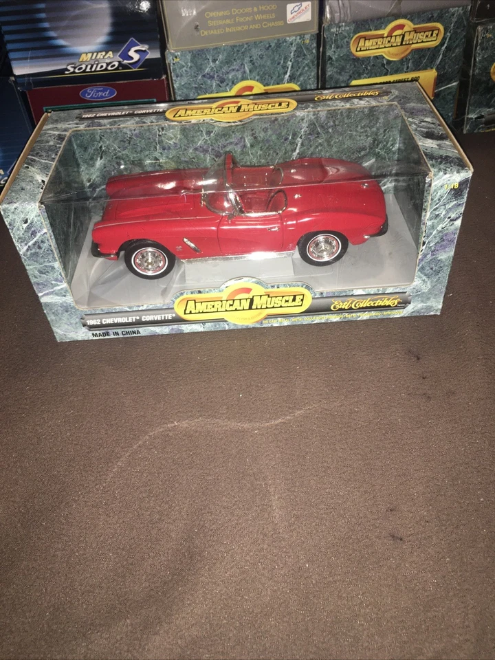 Ertl American Muscle 1962 Chevrolet Corvette Die Cast Car