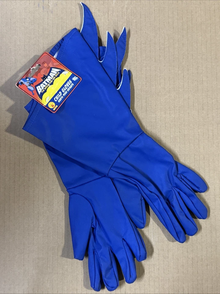 Batman Brave and The Bold Child Gloves Costume Accessory Rubies Costumes