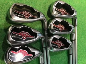 Callaway Big Bertha Iron Set Golf Club 5-P 6pcs Jv B-Series 60i/R #AP05939 - Picture 1 of 6