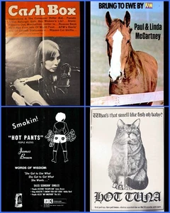 CASH BOX June 26 1971 JONI MITCHELL PAUL McCARTNEY JAMES BROWN THE DOORS HOT TUN - Picture 1 of 22