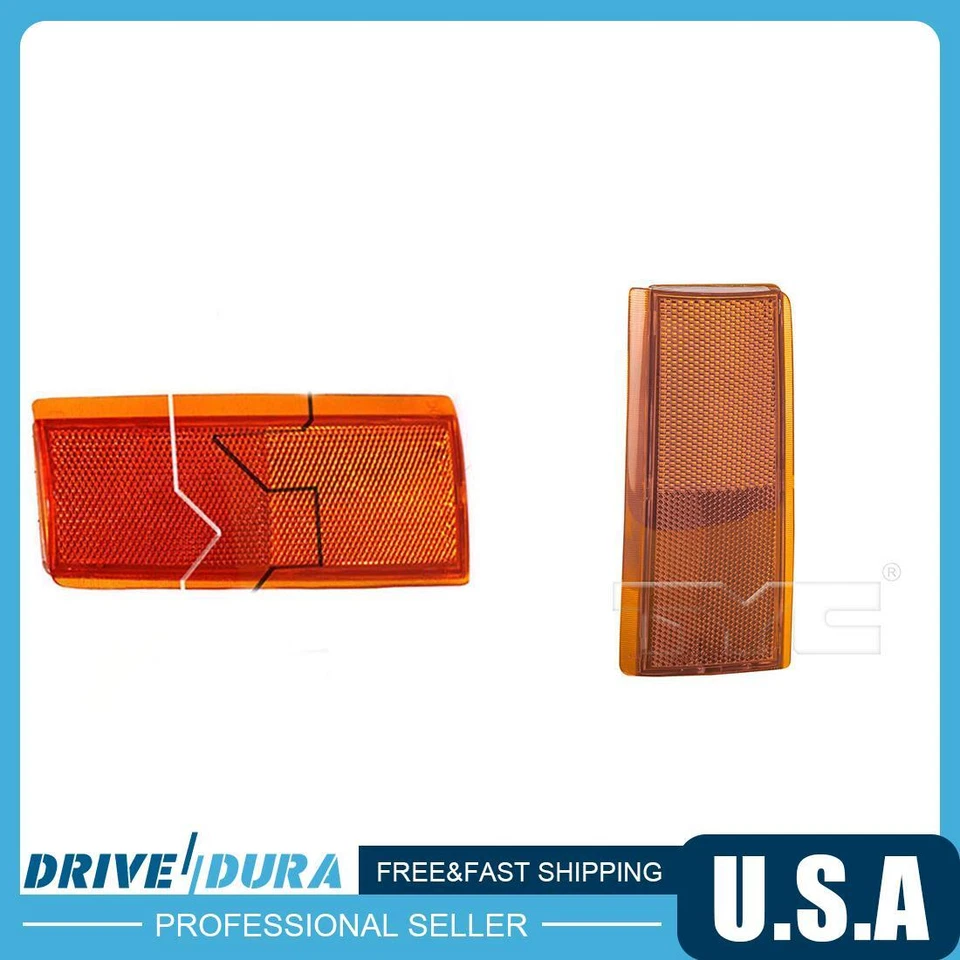Conjunto de luz marcadora lateral izquierda derecha TYC para Chevrolet C2500 Suburban 1992-1999 Foto 1 de 4
