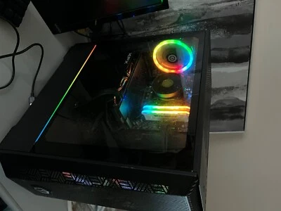 Cyberpower Gaming PC Model C Series ET9380 AMD Ryzen 5 3600 6 Core 8 RAM 2 TB   - Image 1 of 2