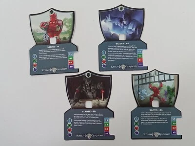 4 карты Lego Knights Kingdom: Владек / Сантис - Изображение 1 из 4