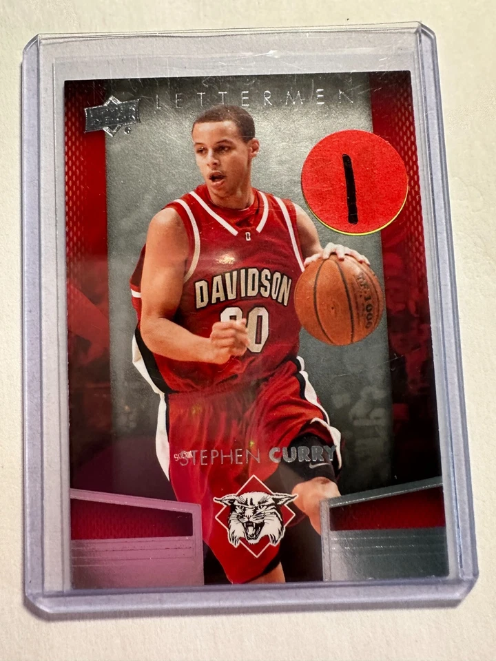 K24,897 - 2014-15 Upper Deck Lettermen #18 Stephen Curry - Image 1 of 1