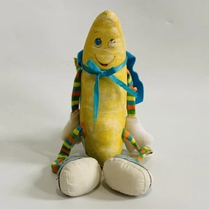 Super Banana Plush Amtoy 1982 Stuffed Animal Toy Vintage - Picture 1 of 14
