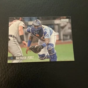 Salvador Perez 2021 Topps Stadium Club Chrome #10 base card Kansas City Royals - Picture 1 of 2
