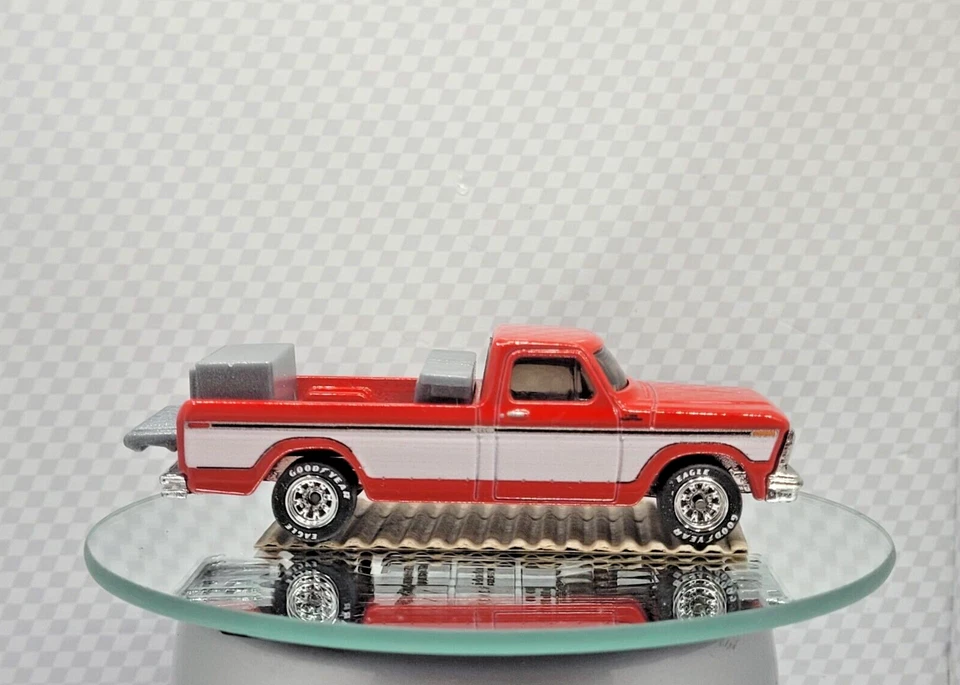 Hot Wheels 1979 Ford F-150 Truck Sam Walton Real Riders Red/Taupe