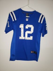 Andrew Luck #12 Nike On Field Colts Football Jersey Stitched Youth Medium (10/12