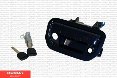 Kit de trava de porta traseira genuíno Honda 2017-2019 Ridgeline (trava e alça) (B588P) - Imagem 1 de 3