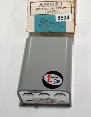 Argo AR821 Switching Relay DPST