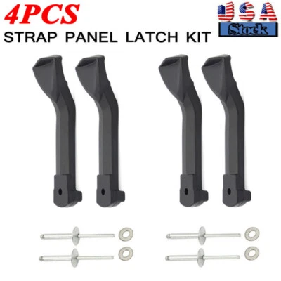4PCS HOOD STRAP PANEL LATCH KIT SET FOR SKI DOO REV MXZ GSX GTX 517302448 US - Imagem 1 de 4