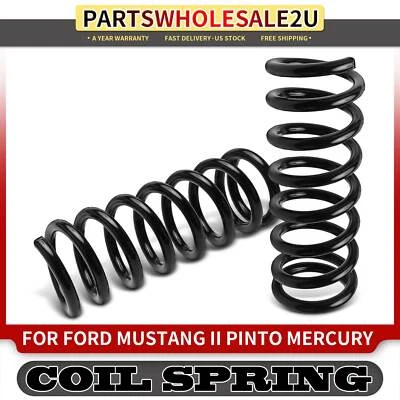 2x Front Side Coil Spring Set for Ford Mustang II 1974-1976 1978 Pinto Mercury - Image 1 of 4