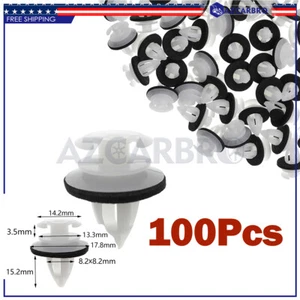 For BMW E30 E34 E36 E38 E46 X5 M3 M5 Z3 Door Trim Panel Clips W/Seal Ring 100pcs - Picture 1 of 10