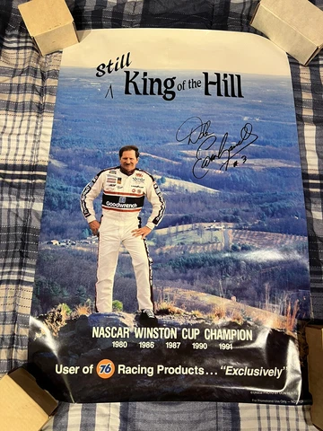 NASCAR Vintage Poster Lot-Dale Earnhardt-Winston Cup Series-16 Poster Lot Cover