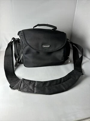 De Colección Samsonite Estuche para Cámara Videocámara Acolchado Bolso de Hombro Correa Ajustable Negro Foto 1 de 4