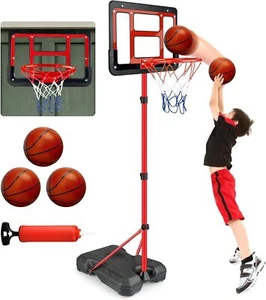 Boys Toy Gifts for 3 4 5 6 7 8 Years Old, Kids Basketball Hoop Black  - Picture 1 of 7