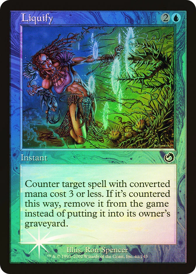 MTG FOIL Liquify  - Torment #41 - Image 1 of 1