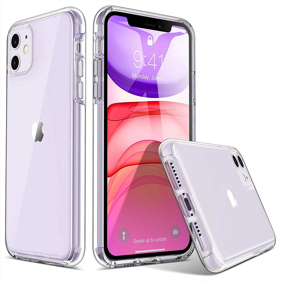 Funda Transparente ULAK Compatible con iPhone 11 6.1 Pulgadas 2019, Transparente Delgada Delgada-- Foto 1 de 4