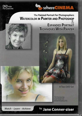 Watercolor in Painter and Photoshop & Expanded Portrait Techniques with Painter - Image 1 of 2