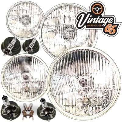 Rover P6 2000 2500 5 & 3/4 " Verpackt Strahl Halogen Scheinwerfer Umbau Satz - Bild 1 von 3