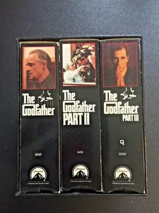 The Godfather VHS Set 1972 Paramount Pictures Dolby Hi Fi  Directors Final Cut - Bild 1 von 5