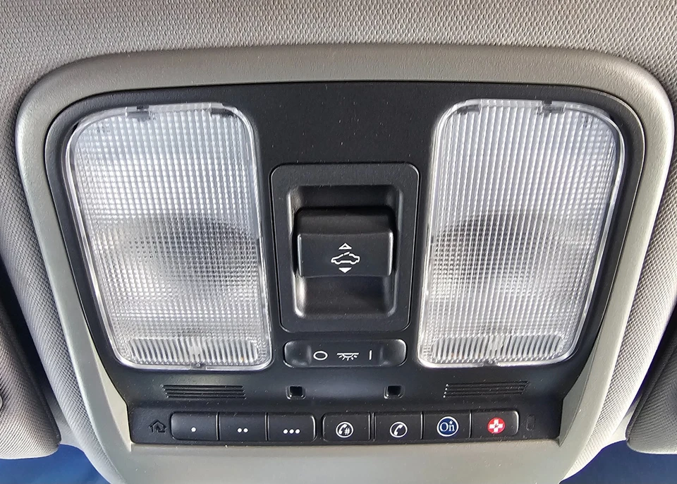 2012-2008 Acura RDX Black Dome Light OEM Overhead Assembly Sunroof OnStar - Image 1 of 1