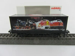 Vagones portacontenedores Märklin Basis 4482, con Märklin en el nuevo milenio, con OVP - Imagen 1 de 4