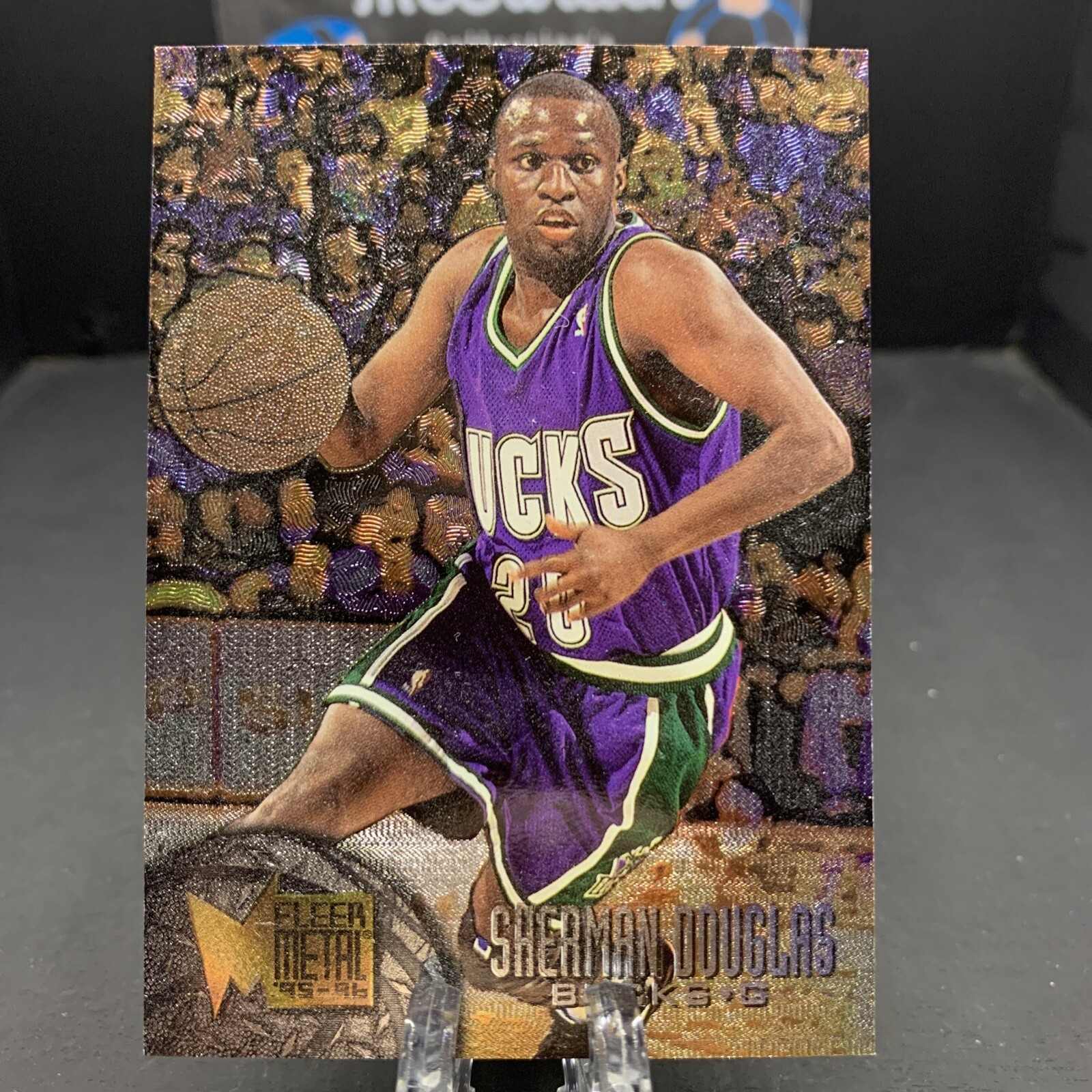 1995-96 Fleer Metal Sherman Douglas #165 Milwaukee Bucks