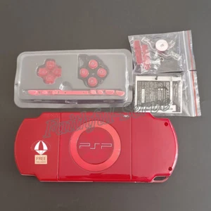 Custodia completa guscio cover e pulsanti sostituibili per Sony PSP 2000 PSP2000 rosso - Foto 1 di 7