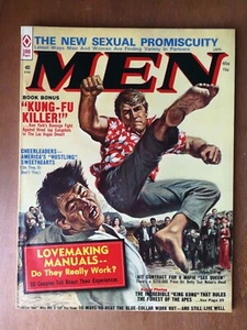 Vintage Männer Magazin Januar 1974 Männer Sexy Erotik Action Pulp Magazin 125 - Bild 1 von 2