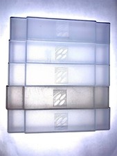 Oem Original Super Nintendo Snes Plastic Game Cartridge Dust Covers Lot of 5