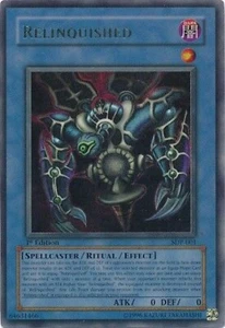 Relinquished Pegasus SDP-001 1st Edition X 1 Ultra Mint English YUGIOH - Picture 1 of 1