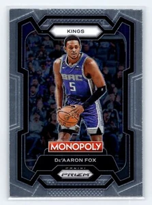 2023-24 Panini Prizm Monopoly #76 De’Aaron Fox - Imagen 1 de 2