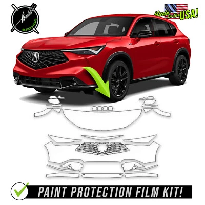 Película de protección de pintura frontal PPF para 2025 Acura ADX 2026 2027 Foto 1 de 3