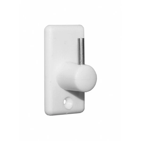 10 pezzi GANCIO ADESIVO GANCETTO SUPPORTO BRIS TENDA BASTONE GANCI BIANCO - Immagine 1 di 1