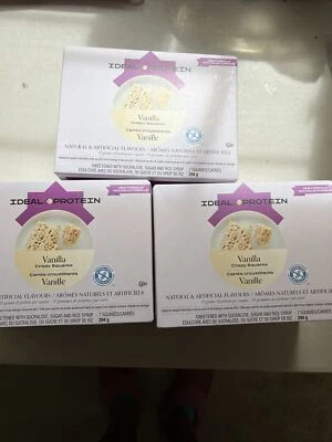 Ideal Protein 3 cajas de Cuadrados Crujientes Vainilla BB 31/05/2026 Envío GRATIS Foto 1 de 2