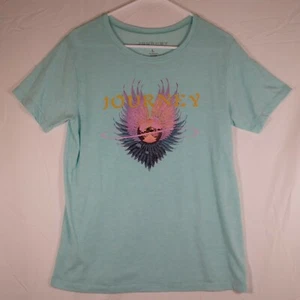 Camiseta Journey Evolution Azul Pálido Unisex Talla Grande - Imagen 1 de 7