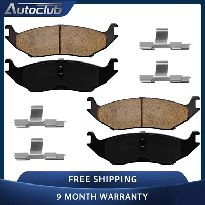 Rear Brake Pads for 2003 - 2009 Dodge Durango 2019 - 2023 Ram 1500 Classic Foto 1 de 4