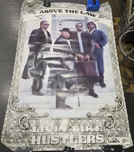 Rare - Livin' Like Hustlers By Above The Law Poster - Picture 1 of 10