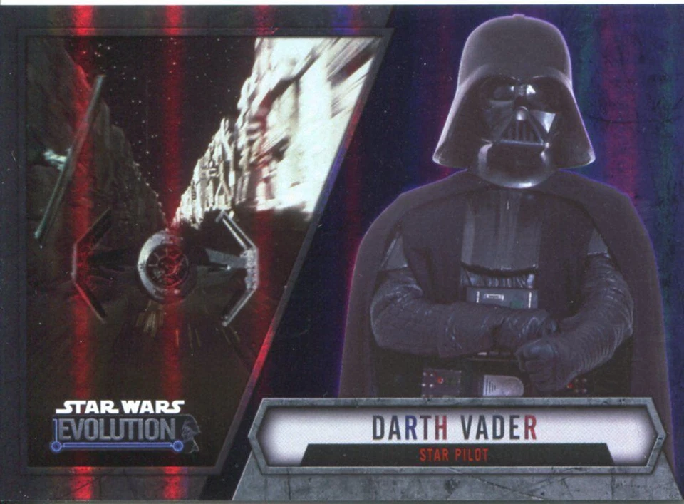 Star Wars Evolution 2016 Purple Parallel Card #8 Darth Vader - Star Pilot - Image 1 of 1