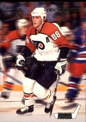 Fleer Ultra Premier Pivots #5 1993-94 Eric Lindros Philadelphia Flyers Foto 1 de 2