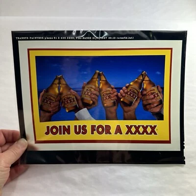 RARE! MINT Vintage Fourex Advertising Memorabilia - Original Transparency 1990s - Image 1 of 2