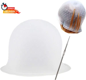 Highlight Cap, Silicone Cap for Highlighting Hair Professional Hair Highlight Dy - Picture 1 of 12