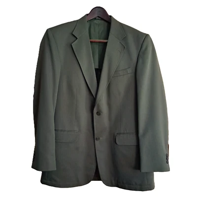 Blazer TravelSmith Masculino 42L Verde Microfibra Embalável Casaco Esportivo Jaqueta Carreira - Imagem 1 de 4
